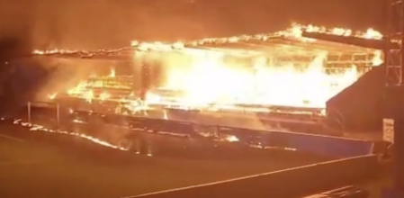 FC Haka Degradasi setelah 14 Tahun, Suporter Remaja Nekat Bakar Stadion