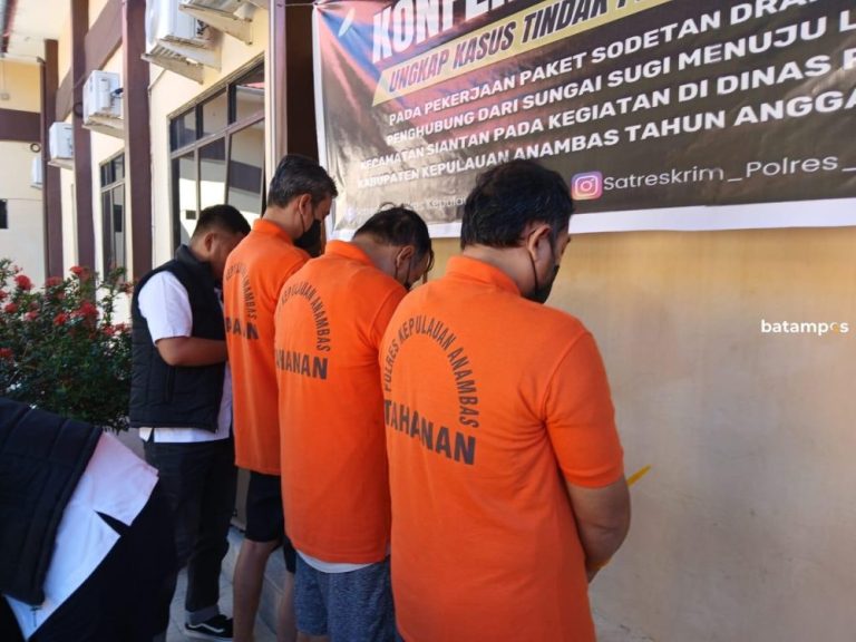 Modus Korupsi Proyek Sodetan Air Rp10 Miliar di Anambas, PPK Diduga Atur Pemenang