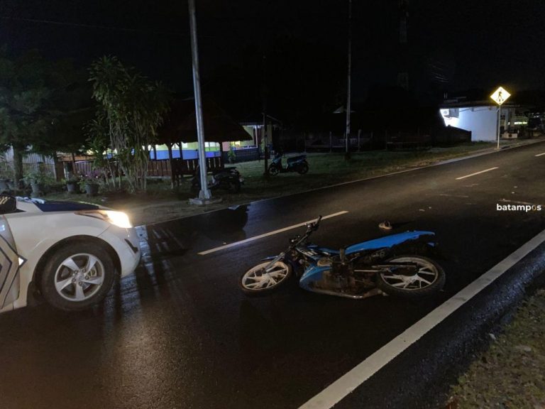 Pemotor Luka usai Terjungkal di Jalan Garuda Dabo, Polisi: Diduga Mabuk