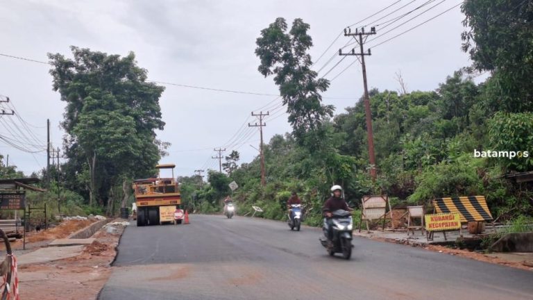 Pelebaran Jalan Nusantara Km 18 Kijang Rampung, Akses Kini Lebih Nyaman