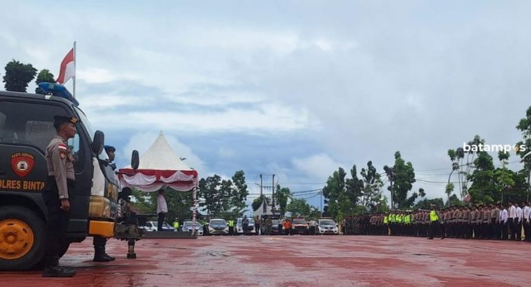 Polres Bintan Kerahkan 455 Personel Operasi Lilin Seligi 2025