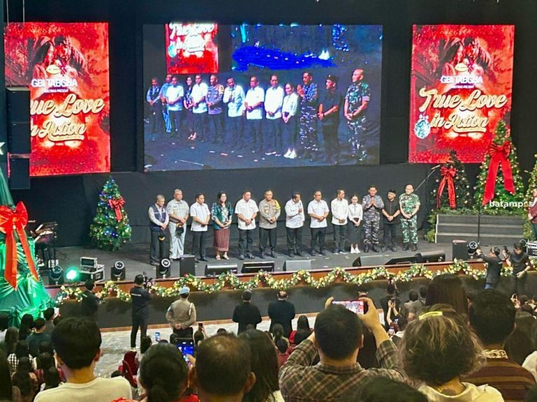 Natal di Gereja Tabgha Batam, Gubernur Ansar: Batam Jadi Contoh Moderasi Beragama