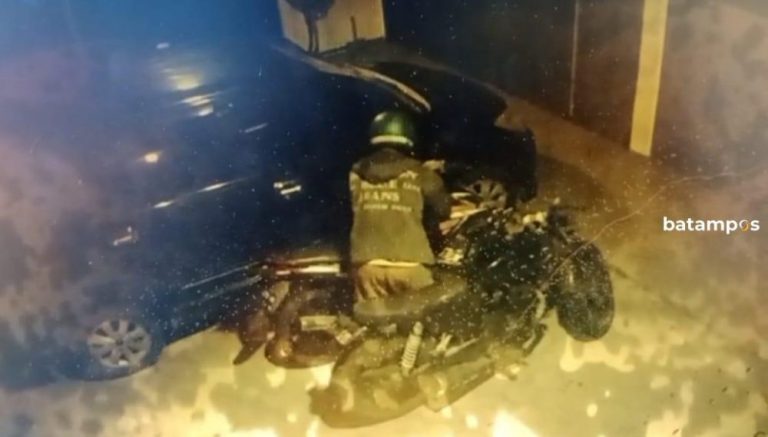 Aksi Maling Motor di Batu 7 Berakhir Apes, Kunci T Malah Nyangkut