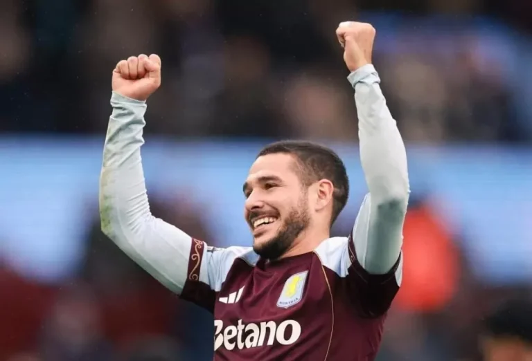 Gol Menit Akhir Buendia Bikin Arsenal Tumbang di Villa Park