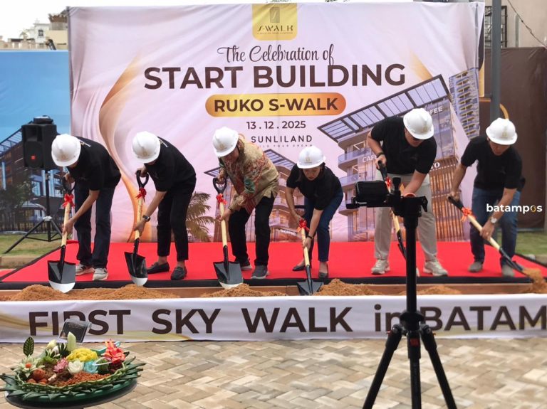 S-Walk Resmi Dibangun di Batam Center, Kawasan Bisnis dan Lifestyle Terpadu Pertama dengan Konsep Sky Walk