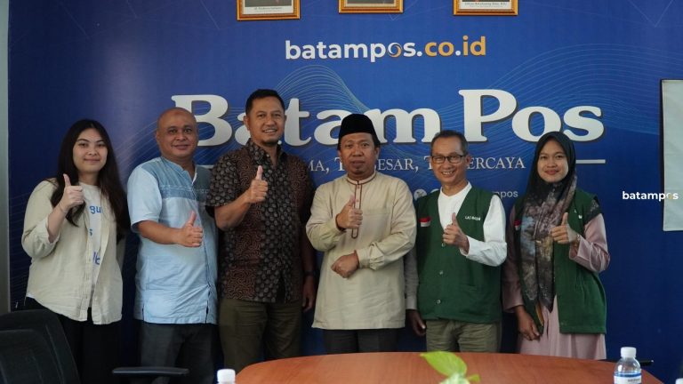 Silaturahmi LAZ Batam dan Batam Pos, Bangun Sinergi untuk Kebermanfaatan Umat