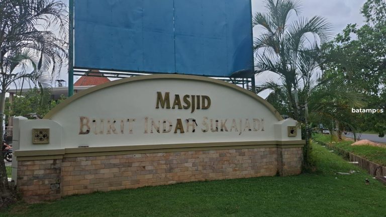 Tulisan Masjid Bukit Indah Sukajadi Dicuri, Pencuri Beraksi Tengah Malam