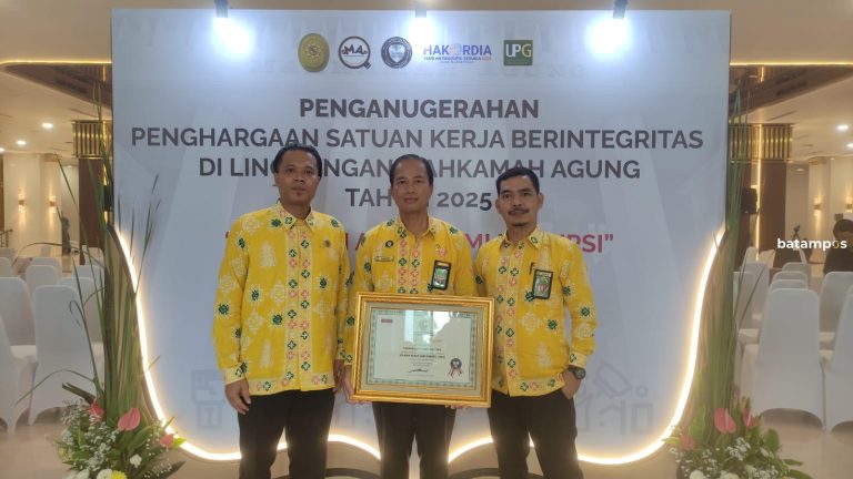 Pelayanan Hingga Pulau Terluar, PA Tarempa Raih Wilayah Bebas Korupsi