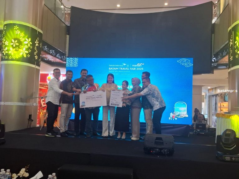 Garuda dan Bank Mandiri Dorong Kebangkitan Pariwisata Kepri Lewat Batam Travel Fair 2025