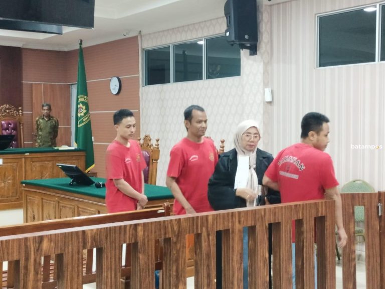 Tiga Pengedar Sabu di Bengkong Divonis 5 Tahun Penjara