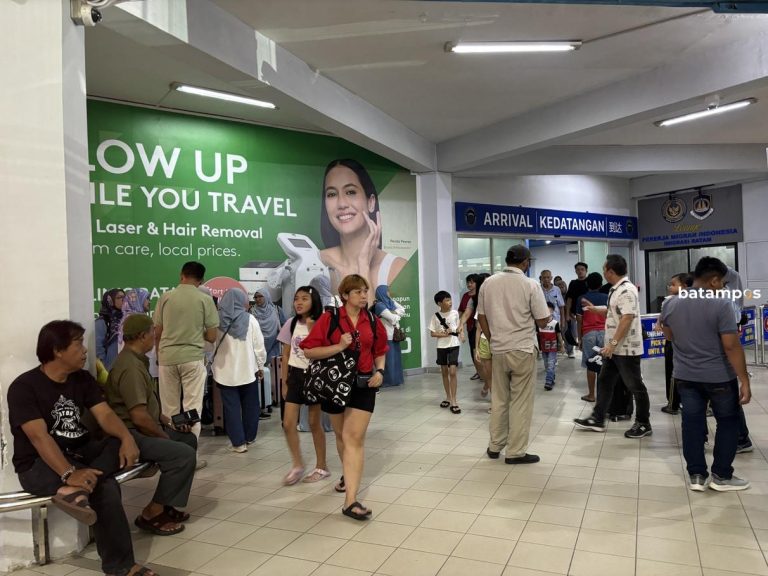 Arus Puncak Penumpang Melalui Pelabuhan Internasional di Batam Diprediksi 29-31 Desember 2025