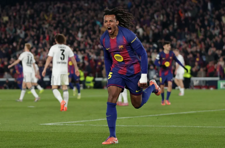Barcelona Comeback 2-1 atas Frankfurt, Jules Kounde Jadi Pahlawan Kemenangan