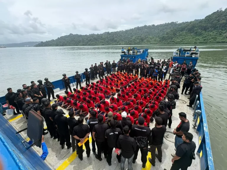 Ditjen PAS Pindahkan 130 Napi High Risk ke Nusakambangan Jelang Akhir 2025