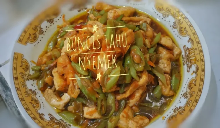 Masak Apa Hari Ini? Resep Buncis Tahu Nyemek Simpel dan Enak untuk Menu Harian