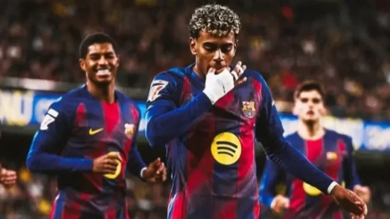 Makna Selebrasi Lamine Yamal di Laga Barcelona Lawan Villarreal
