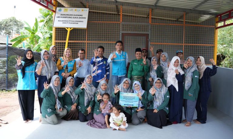 PLN Batam Dukung Bank Sampah Sukadamai