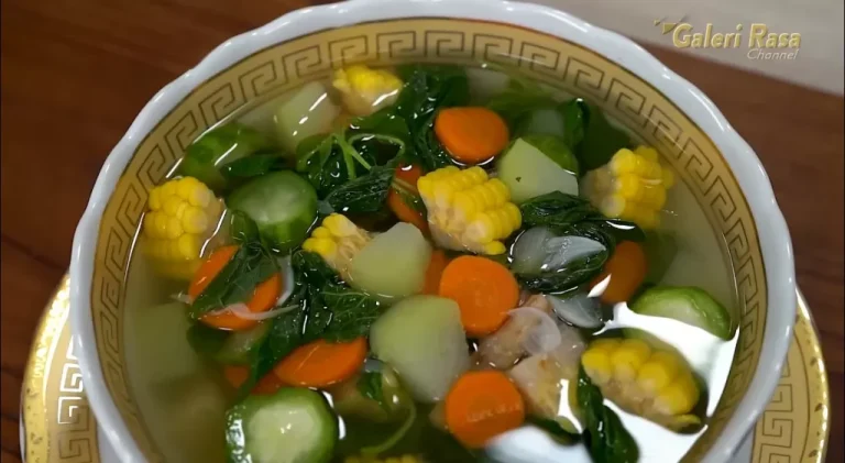 Tips Memasak Sayur Bening Campur Anti Langu ala Chef Rudy Choirudin