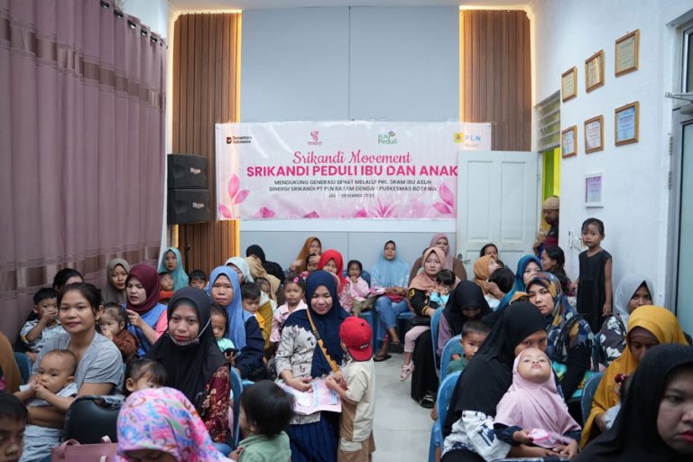 Srikandi PLN Batam Ikut Dorong Pencegahan Stunting, Puluhan Anak dan Kader Posyandu Terima Penghargaan