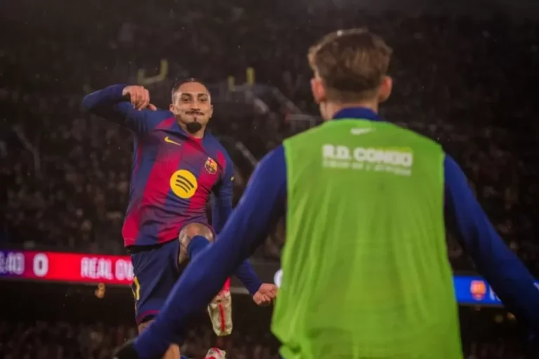 Yamal Salto, Raphinha Nyekor, Barcelona Kudeta Puncak Klasemen
