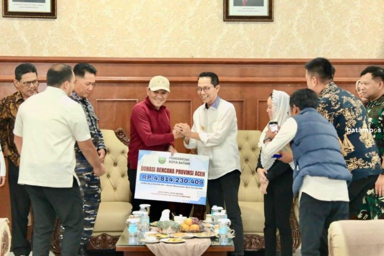 Batam Salurkan Rp4,8 Miliar Bantuan Kemanusiaan untuk Aceh