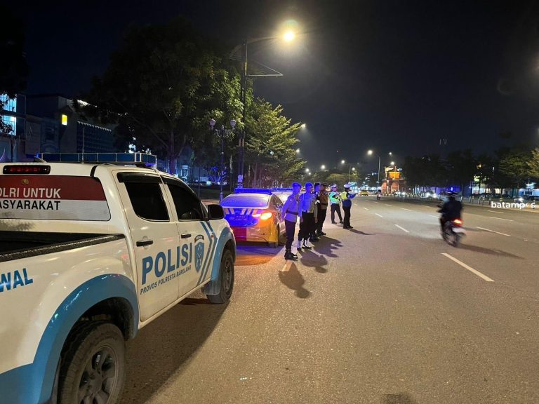 Cegah Kriminalitas dan Balap Liar, Polresta Barelang Patroli Cipta Kondisi