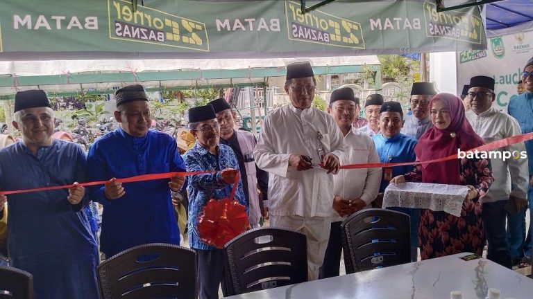 BAZNAS Batam Resmikan Z-Corner, UMKM Mustahik Dibina Jadi Mandiri