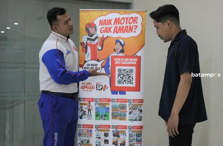 Capella Honda Kepri Edukasi Keselamatan Berkendara Lewat Tips 5P+