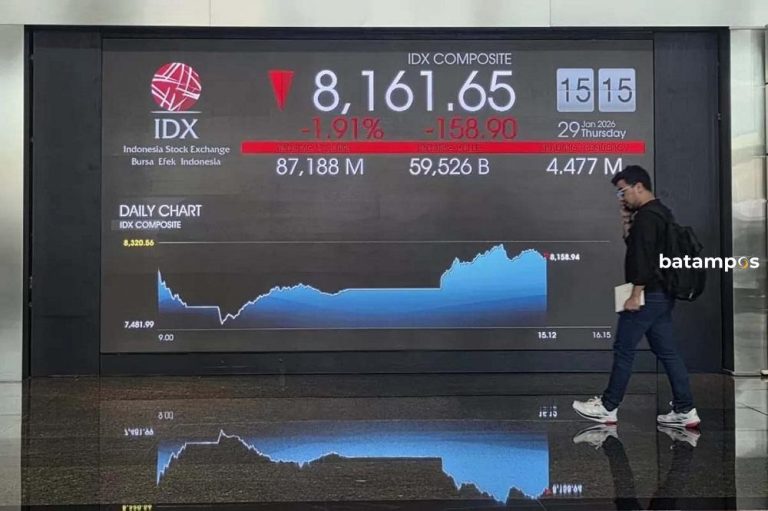 IHSG Terguncang, Industri Batam Tak Goyang