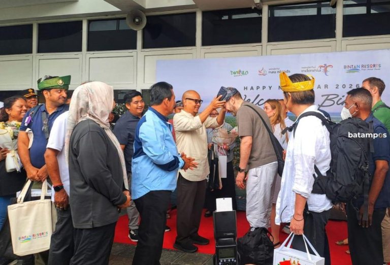 Turis Jepang, Jerman, dan India Jadi Wisman Perdana 2026 di Bintan