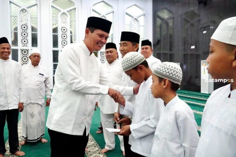 Tanpa Pesta, Anambas Sambut Tahun Baru dengan Doa Bersama dan Santunan Anak Yatim