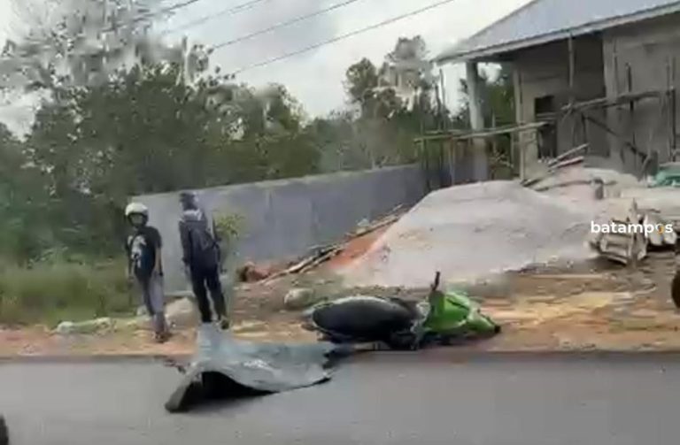 Kecelakaan Maut di Jalan Hang Tuah–Simpang Lagoi Bintan, Satu Pemotor Tewas