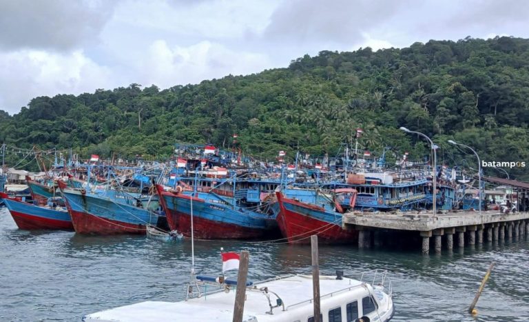 Gelombang Tinggi Hambat Pengiriman Ikan Segar dari Anambas ke Kijang