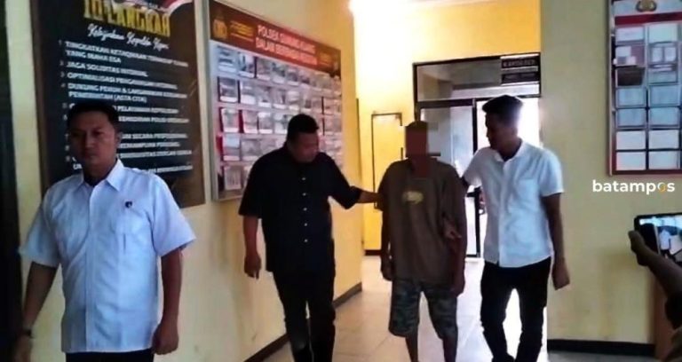 Polisi Tangkap Kakek Cabul di Bintan, Terancam Hukuman 9 Tahun Penjara