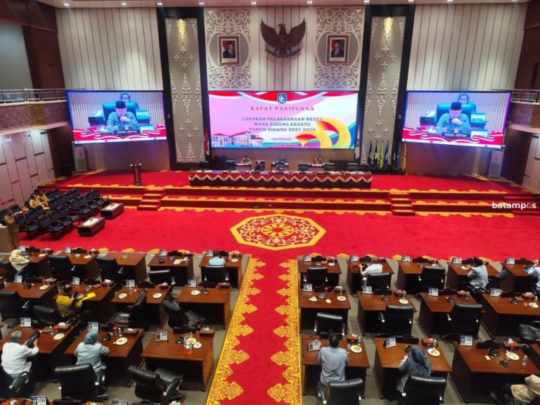 DPRD Kepri Sampaikan Hasil Reses 2025–2026, Infrastruktur dan UMKM Jadi Sorotan