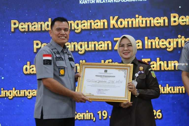 Kemenkum Kepri Perkuat Zona Integritas WBBM Dorong Birokrasi Bersih