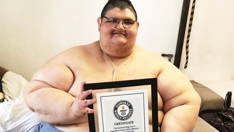 Pria Terberat di Dunia Juan Pedro Franco Meninggal Dunia di Usia 41 Tahun