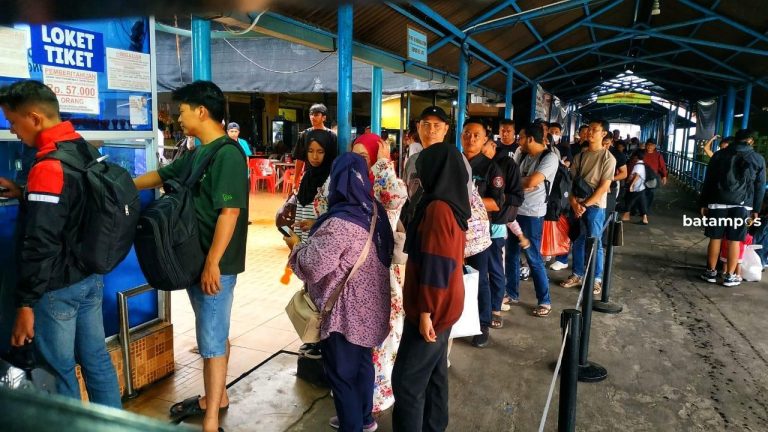 Penumpang Pelabuhan Bulang Linggi Bintan Naik hingga 22 Persen Saat Libur Nataru