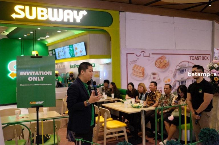 Subway Hadir di Batam, Buka Gerai Perdana di Mall K-Square