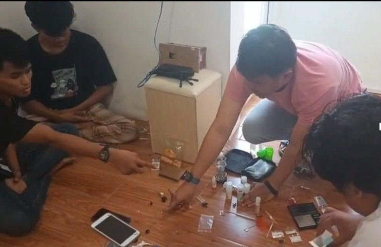 Polsek Lubukbaja Ungkap Kasus Narkotika di Apartemen, 2 Pengedar Sabu Diciduk
