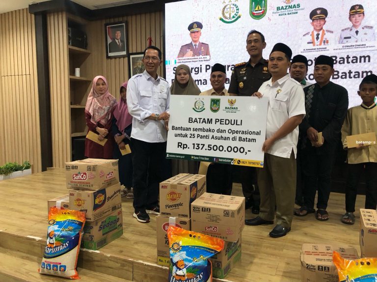 Baznas Kejari Batam Salurkan Rp137 Juta untuk 25 Panti Asuhan