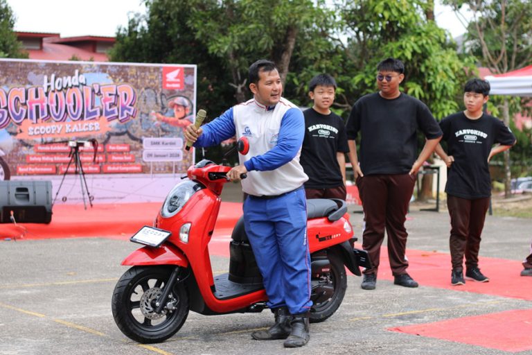 Honda School’er Scoopy Kalcer Jadi Wadah Kreativitas Pelajar Batam
