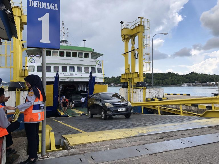 Cuaca Membaik, Arus Kapal Roro Punggur-Uban Kembali Normal, Ini Jadwalnya