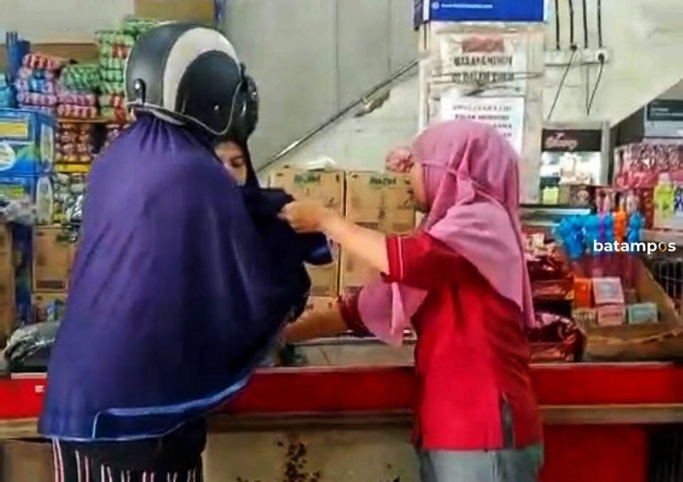 Wanita Tertangkap Mencuri di Swalayan Bintan, Mengaku Terdesak Ekonomi