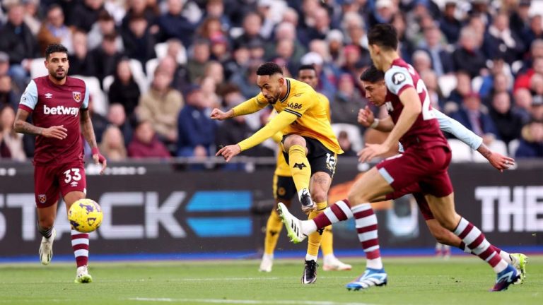 Hentikan Paceklik, Wolves Bungkam West Ham di Molineux