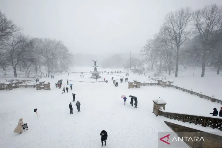 Cuaca Ekstrem Terjang AS: 1.200 Penerbangan Dibatalkan, Ratusan Ribu Tanpa Listrik
