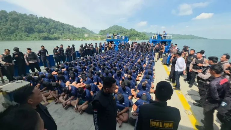 Zero Narkoba Harga Mati, Ditjenpas Isolasi 2.189 Napi High Risk ke Nusakambangan