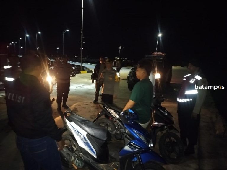 Gaya-gayaan Pakai Knalpot Brong, 11 ABG di Jemaja Terjaring Razia Polisi