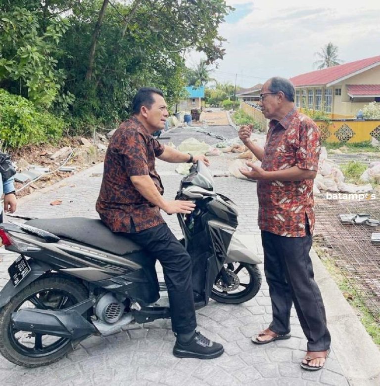 Penataan Jalan Pulau Penyengat Rampung