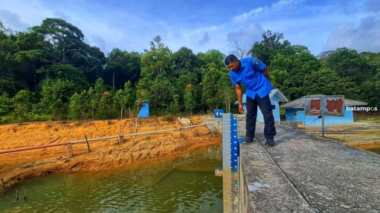 Waduk Sei Jago Menyusut, PDAM Tirta Kepri Pangkas Jam Layanan Suplai Air