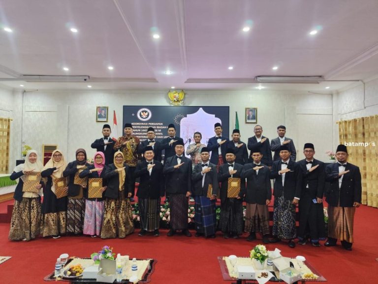Persiapan Haji 2026, Kanwil Kemenhaj Kepri Tekankan Layanan Bersih dan Bebas KKN